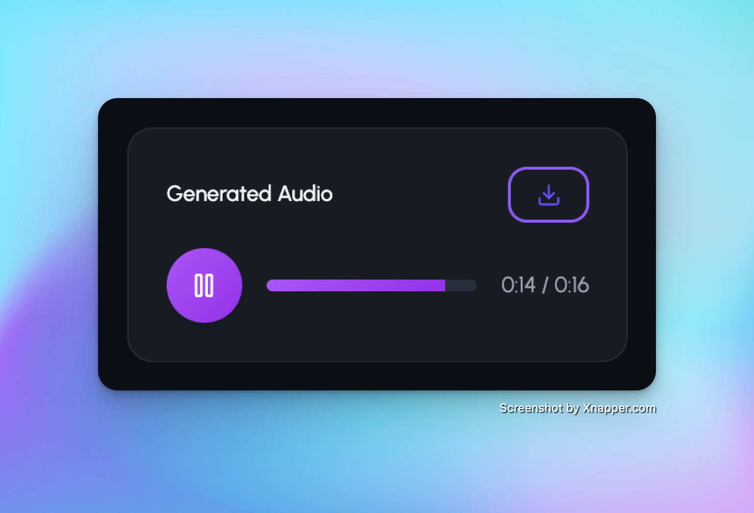Generate & Listen